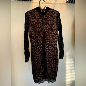 Aritzia Satin and Lace dress